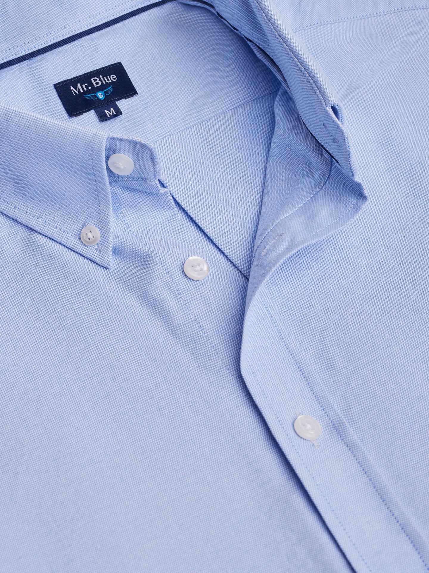 CAMISA AZUL REGULAR FIT MR. BLUE