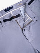 Calça Algodão Azuis Slim Fit Mr. Blue