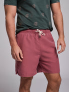 Fato Banho Vermelho Regular Fit Mr. Blue