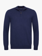 Pullover Algodão Azul Manga Comprida Regular Fit Mr. Blue
