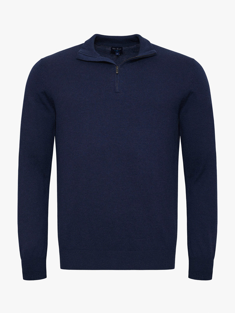 Pullovers Fino Meio Zipper Mr. Blue