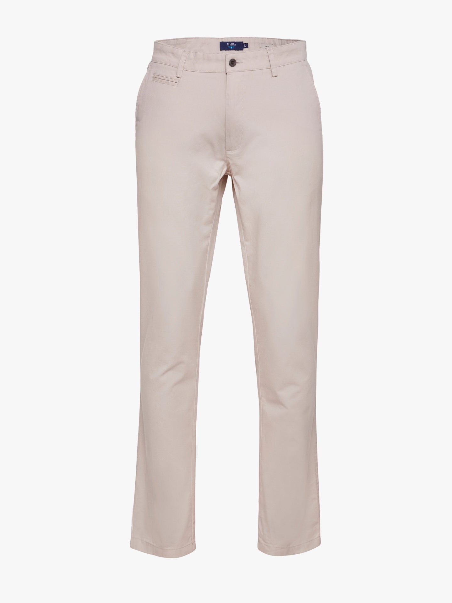 CALÇAS ALGODÃO BEGES SLIM FIT MR. BLUE