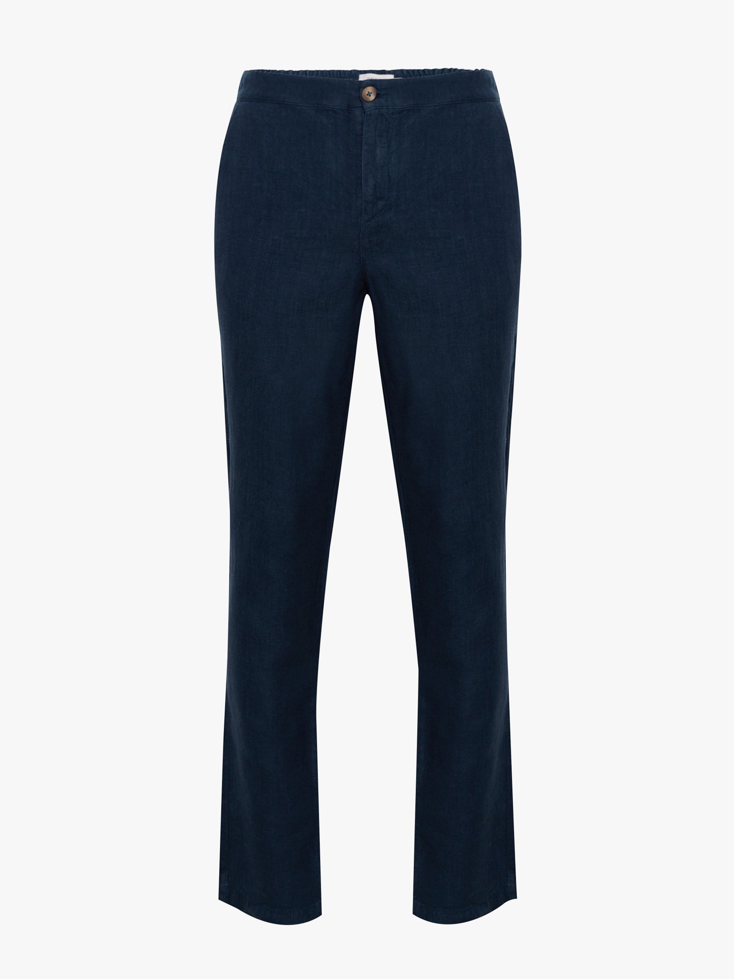 Calça Linho Azuis Regular Fit Mr. Blue