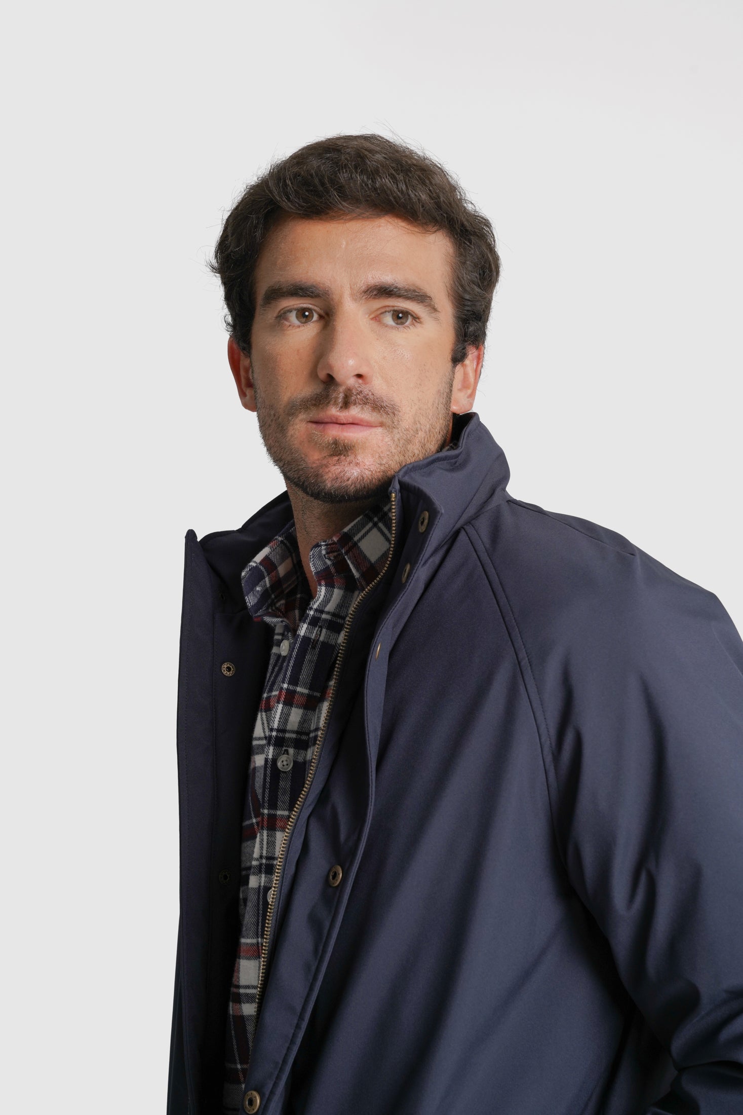 SOBRETUDO OUTROS REGULAR FIT AZUL LISO MR. BLUE