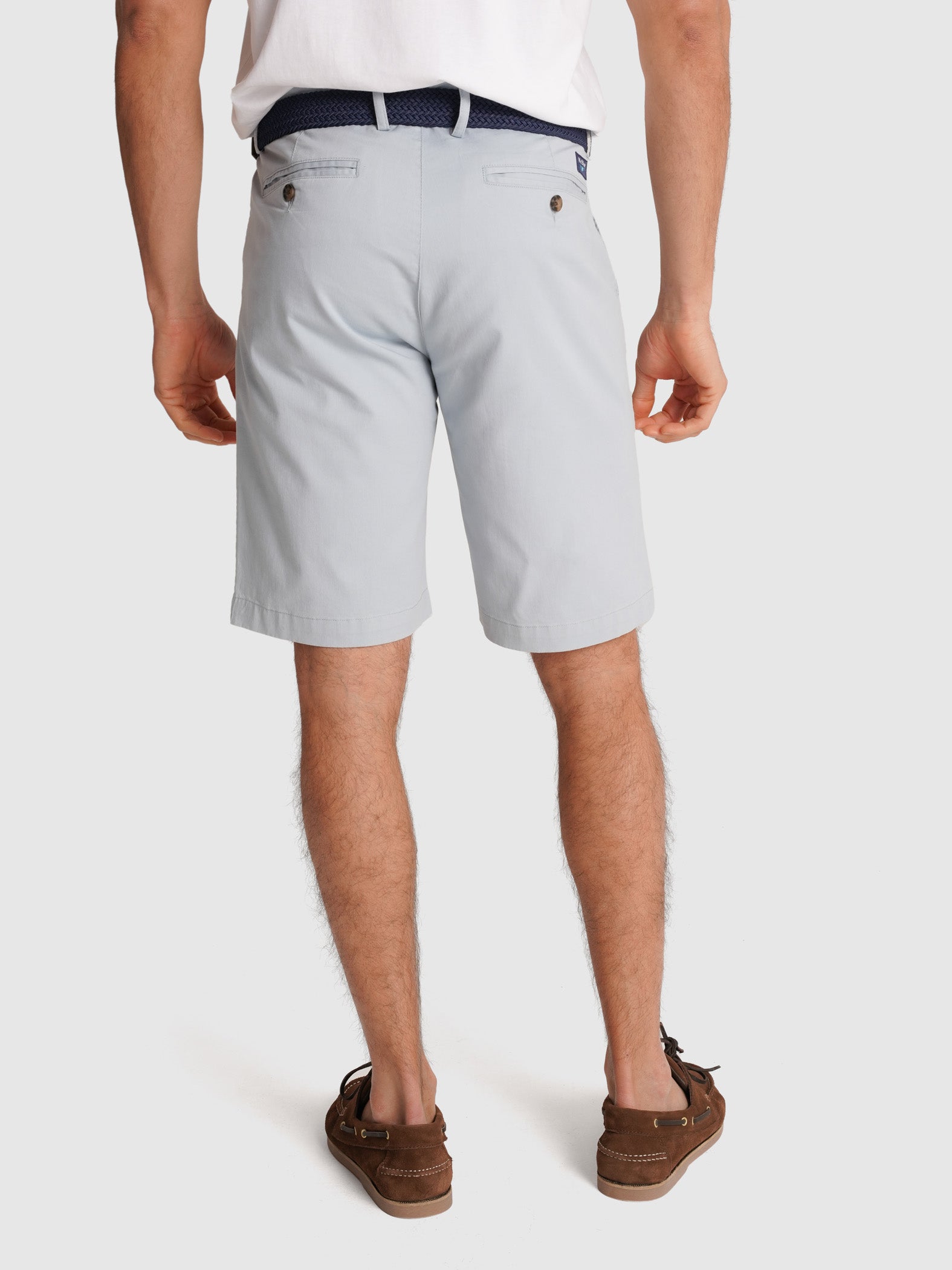 BERMUDA TWILL AZUIS REGULAR FIT MR. BLUE