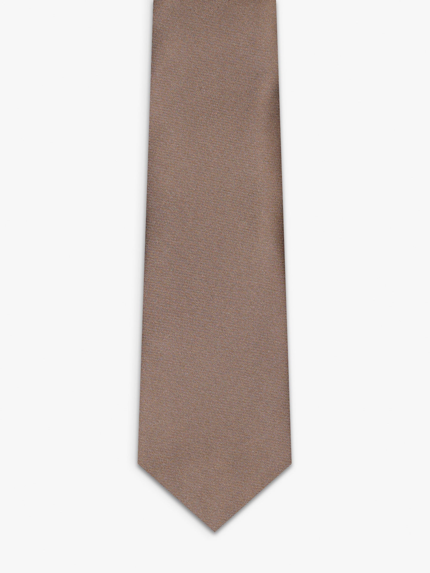 Gravata De Seda Bege Mr. Blue