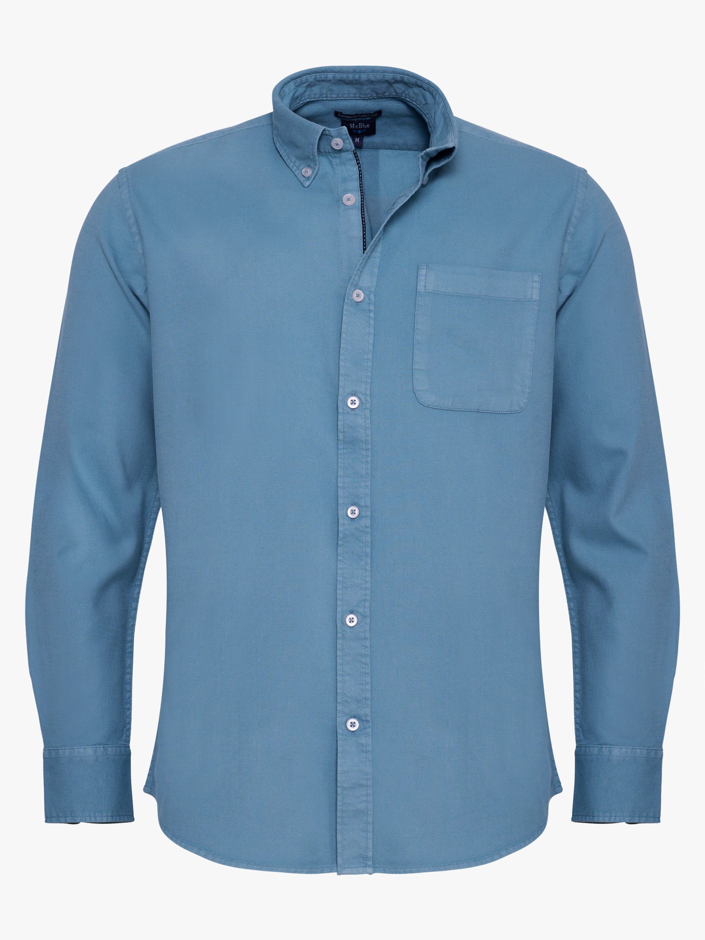 CAMISA VERDE REGULAR FIT MR. BLUE