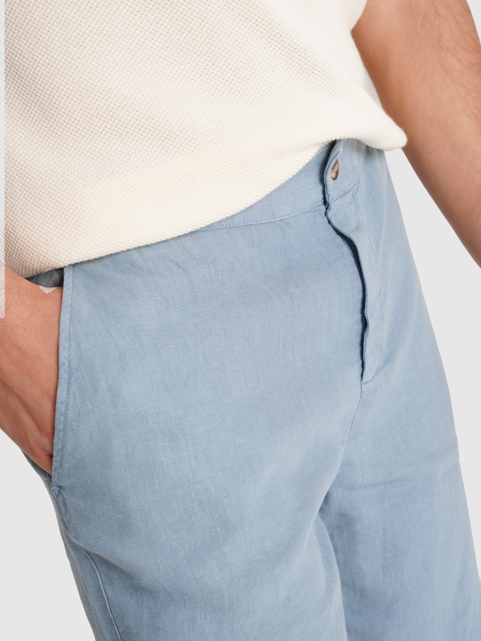 BERMUDA AZUL REGULAR FIT MARK BELLUCCI