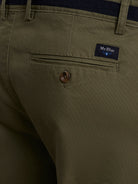 CALÇAS ESTRUTURADA VERDES SLIM FIT MR. BLUE