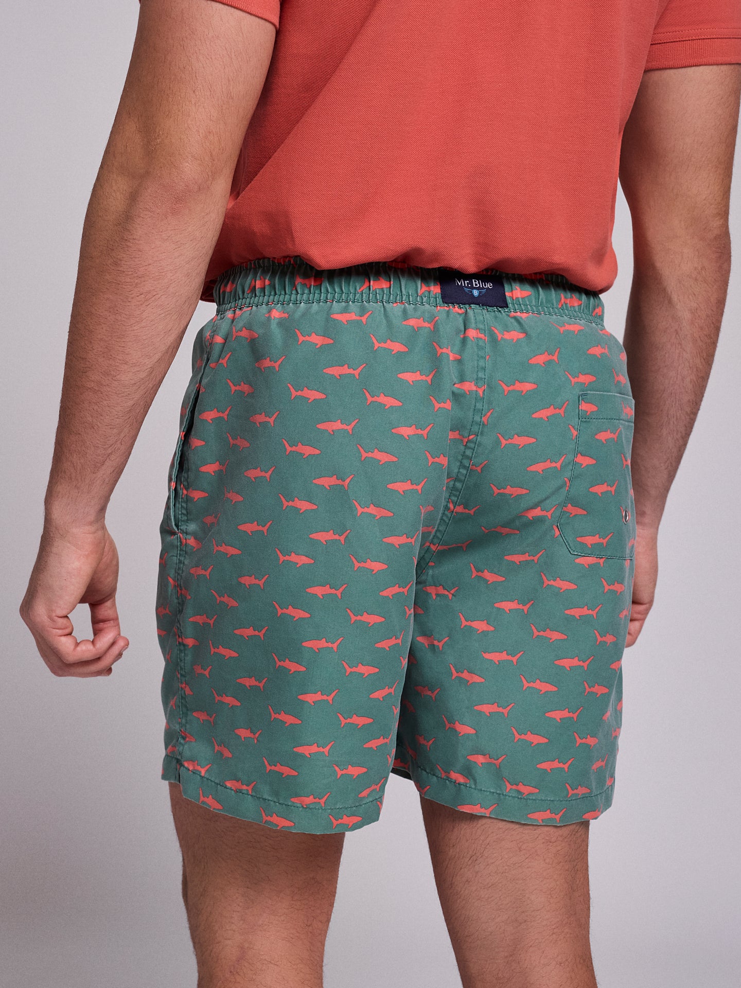 Fato Banho Verde Regular Fit Mr. Blue