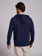 Hoodie Algodão Azul Manga Comprida Regular Fit Mr. Blue