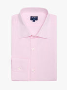 Camisa Algodão Rosa Manga Comprida Classic Fit Mr. Blue