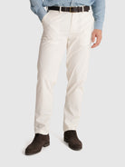 CALÇAS BRANCAS REGULAR FIT MR. BLUE