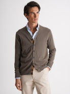 Pullover Caxemira Fino Verde Mr. Blue