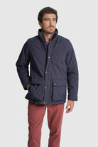 SOBRETUDO OUTROS REGULAR FIT AZUL LISO MR. BLUE