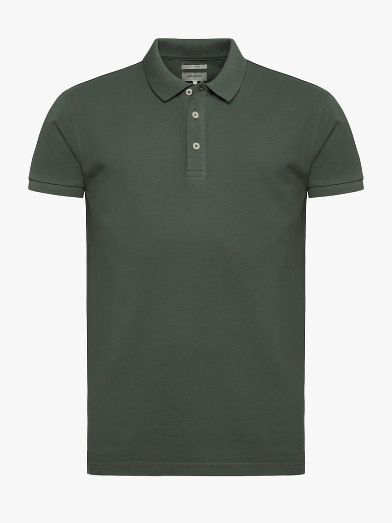 Polo Regular Fit Piquet Verde Mr. Blue