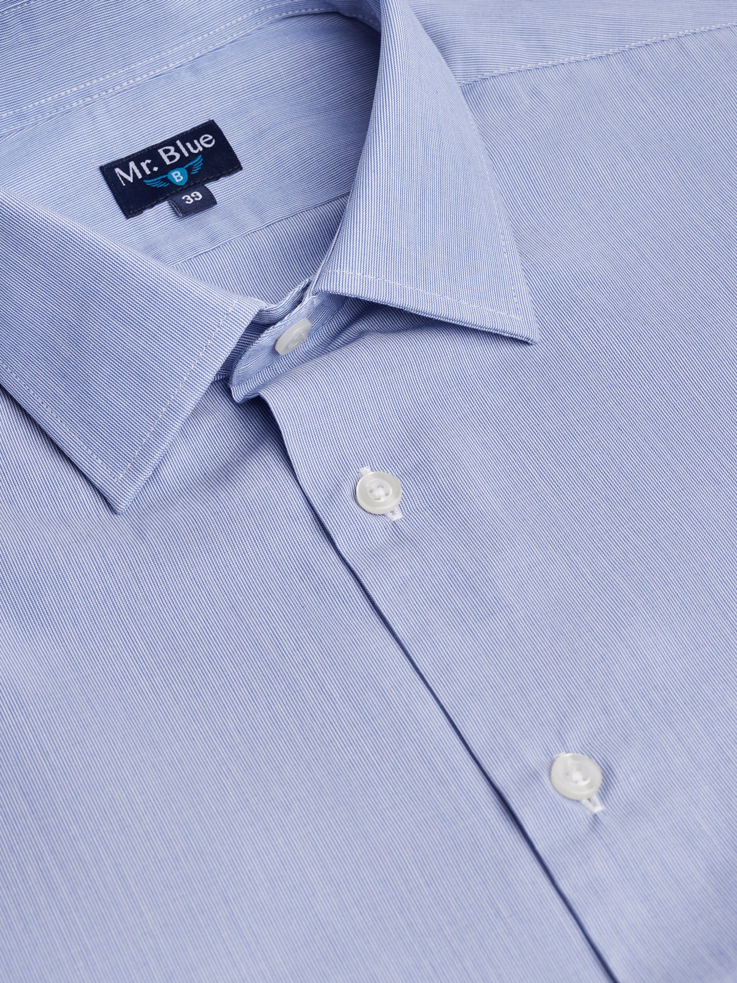 CAMISA AZUL CLASSIC FIT MR. BLUE