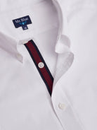 CAMISA BRANCA SLIM FIT MR. BLUE