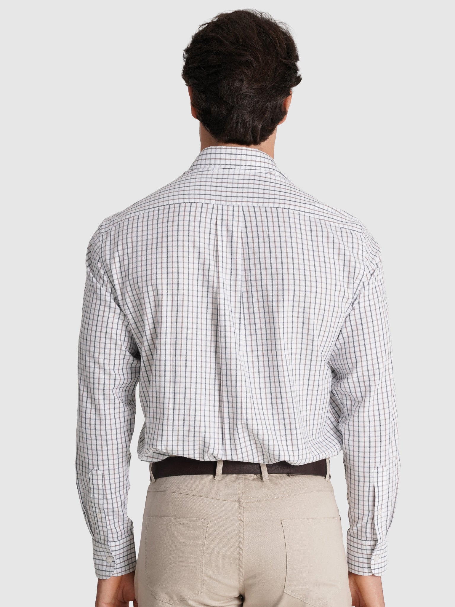 Camisa Algodão Azul Manga Comprida Regular Fit Mr. Blue