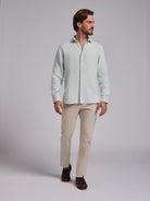 CAMISA LINHO VERDE MANGA COMPRIDA TAILORED FIT MARK BELLUCCI