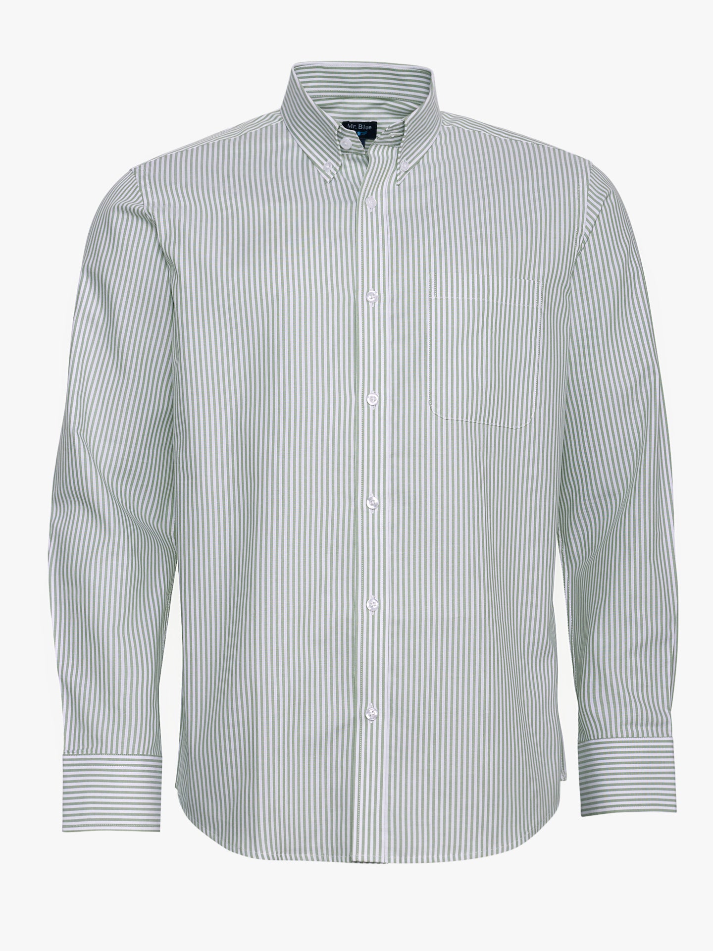 CAMISA VERDE REGULAR FIT MR. BLUE