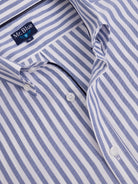 Camisa Algodão Azul Manga Comprida Regular Fit Mr. Blue