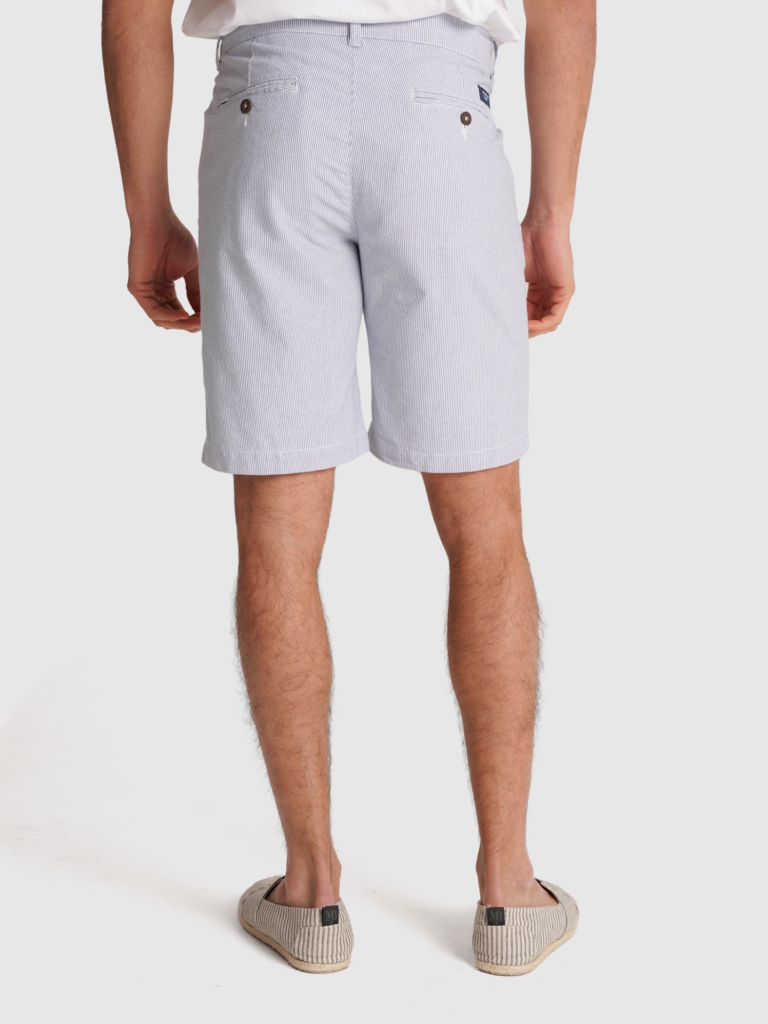 BERMUDA OXFORD AZUIS REGULAR FIT MR. BLUE