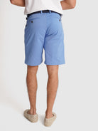 TWILL BLUE BERMUDA REGULAR FIT MR. BLUE