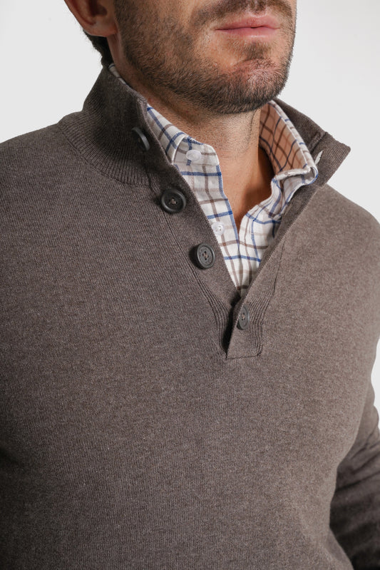 PULLOVER CAXEMIRA REGULAR FIT MR. BLUE