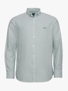 Camisa Algodão Verde Manga Comprida Regular Fit Mr. Blue