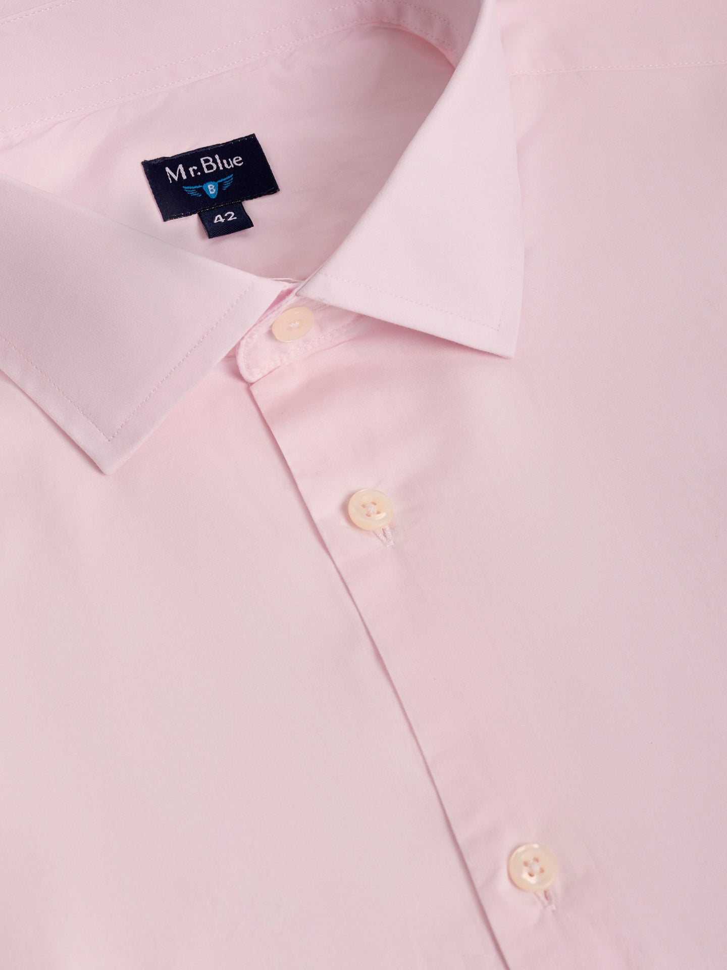 CAMISA ROSA CLASSIC FIT MR. BLUE