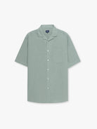 CAMISA VERDE MANGA CORTA REGULAR FIT MR. AZUL