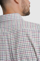 CAMISA FLANELA REGULAR FIT VERDE QUADRADA MR. BLUE