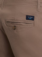 CALÇAS ESTRUTURADA BEGES SLIM FIT MR. BLUE