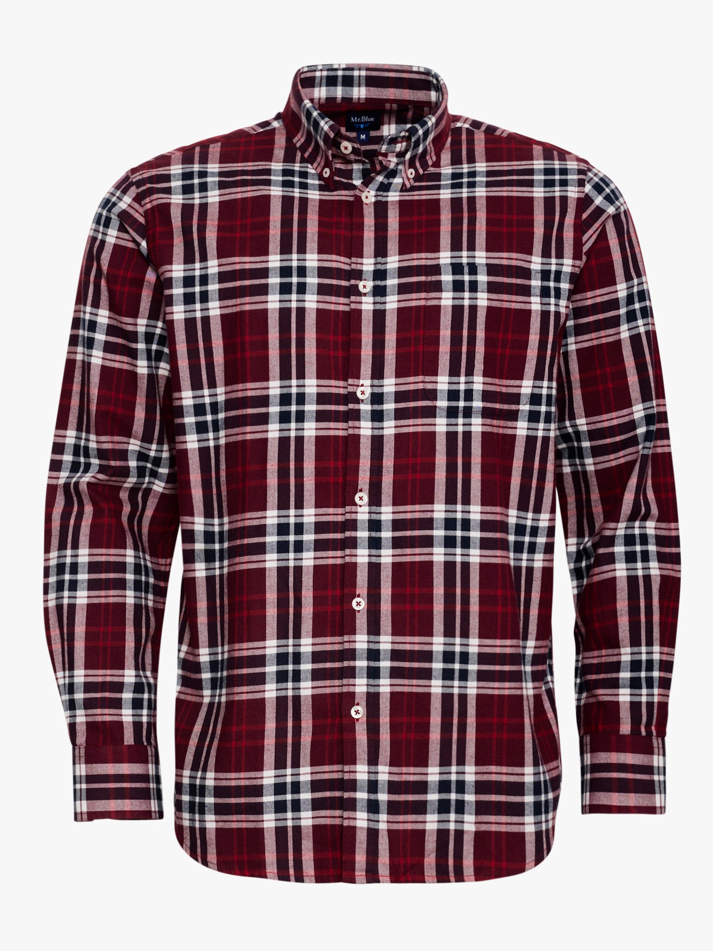 CAMISA FLANELA VERMELHA REGULAR FIT MR. BLUE