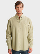 CAMISA VERDE REGULAR FIT MR. BLUE