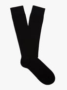 Meias Bamboo Pretas Regular Fit Mr. Blue