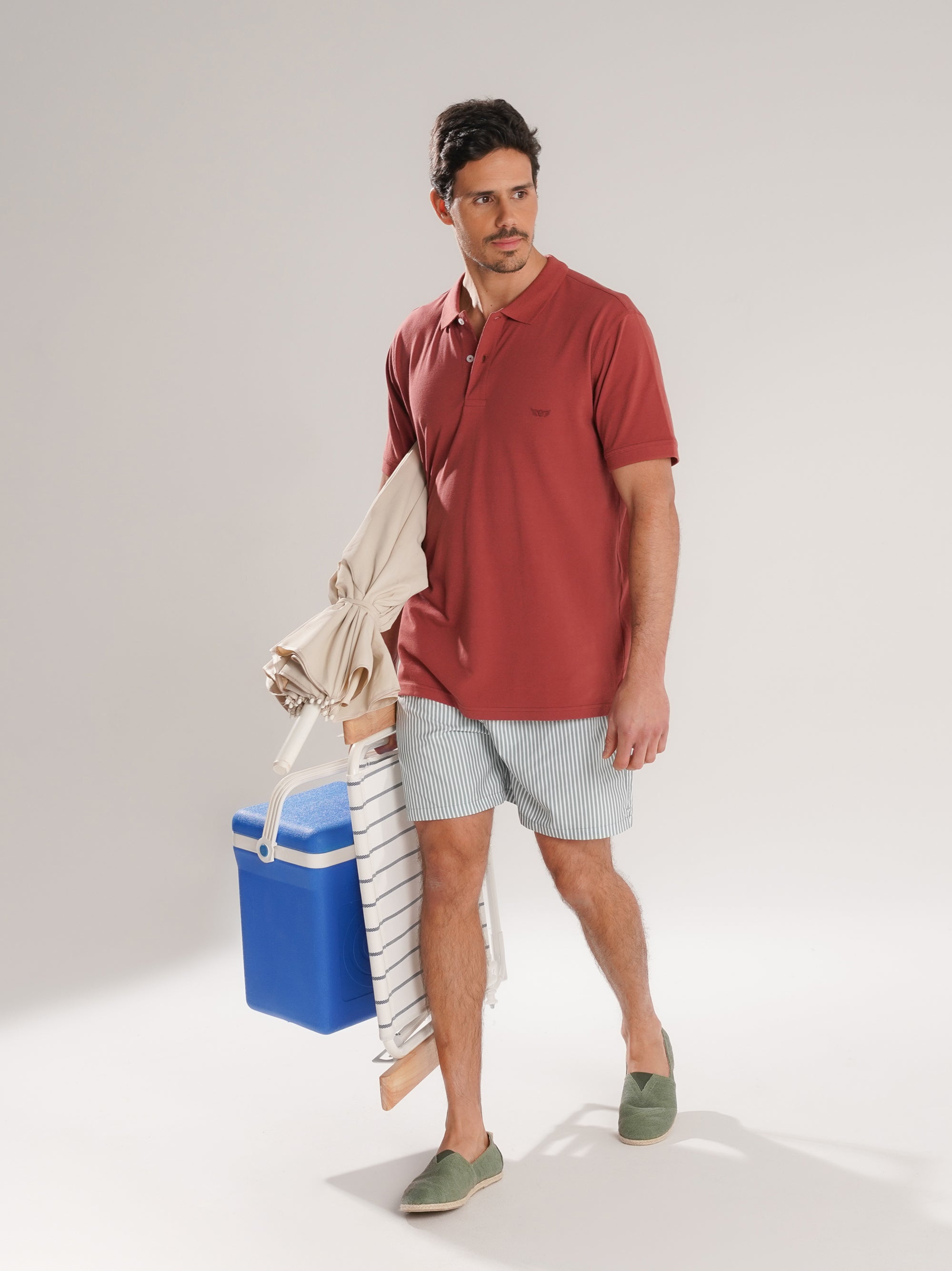 FATO BANHO VERDE REGULAR FIT MR. BLUE