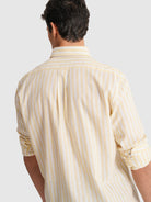 CAMISA AMARELA MANGA COMPRIDA REGULAR FIT MR. BLUE