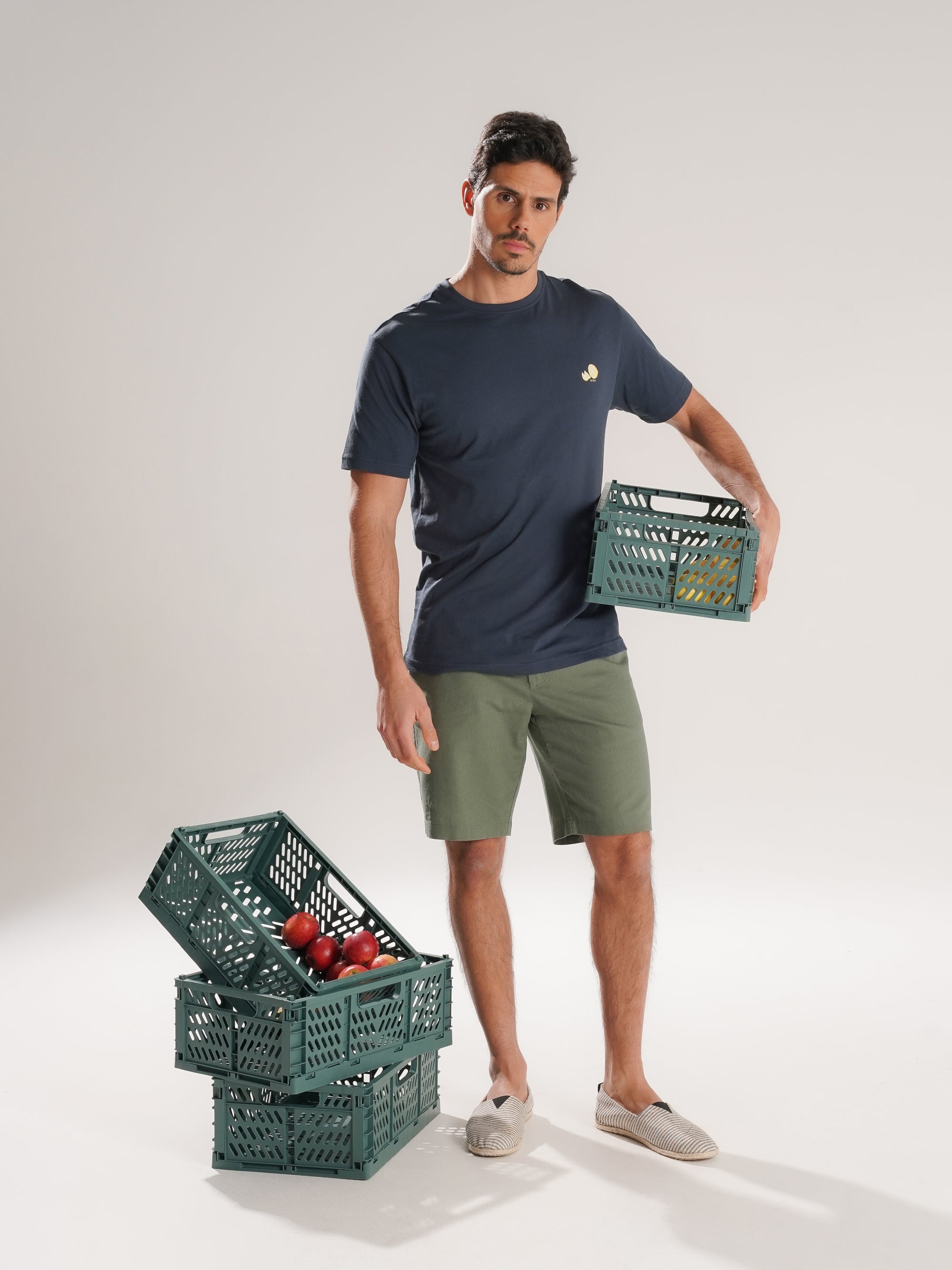 RAW T-SHIRT SHORT SLEEVE REGULAR FIT MR. BLUE