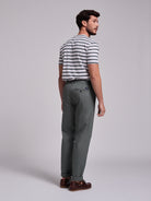 Calça Algodão Verdes Regular Fit Mr. Blue