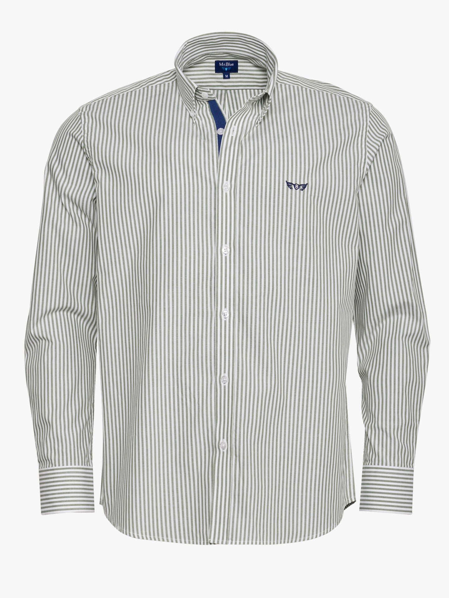 CAMISA VERDE REGULAR FIT MR. BLUE