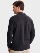 POLO AZUL MANGA COMPRIDA REGULAR FIT MR. BLUE