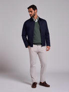 BLUSÃO AZUL REGULAR FIT MR. BLUE