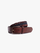 CINTURÓN MARRÓN CLASSIC FIT MR. AZUL