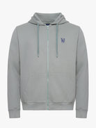 HOODIE ALGODÃO AZUL MANGA COMPRIDA REGULAR FIT MR. BLUE