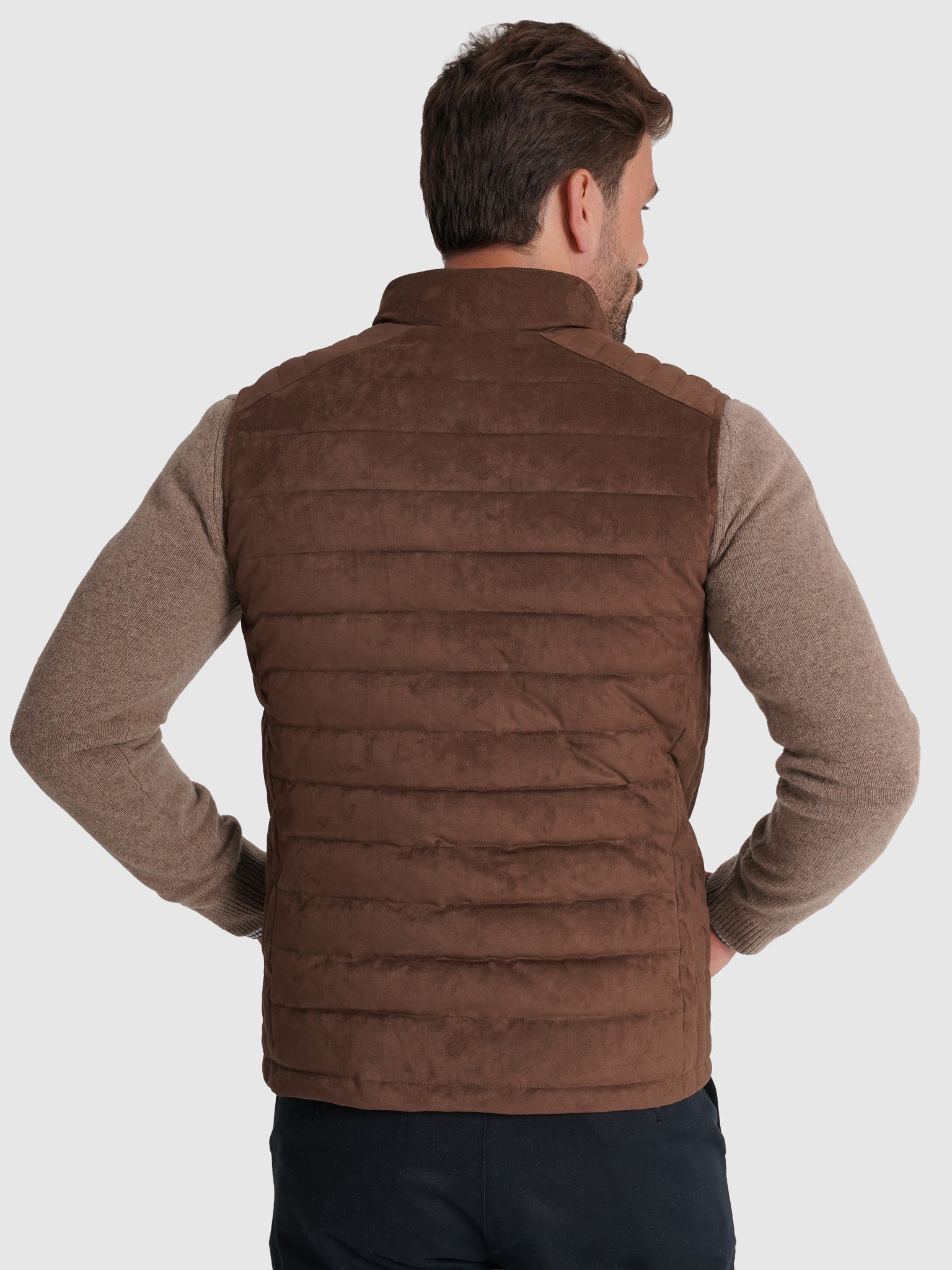 BLUSÃO CASTANHO REGULAR FIT MR. BLUE