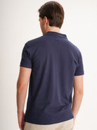 POLO AZUL MANGA CURTA REGULAR FIT MR. BLUE