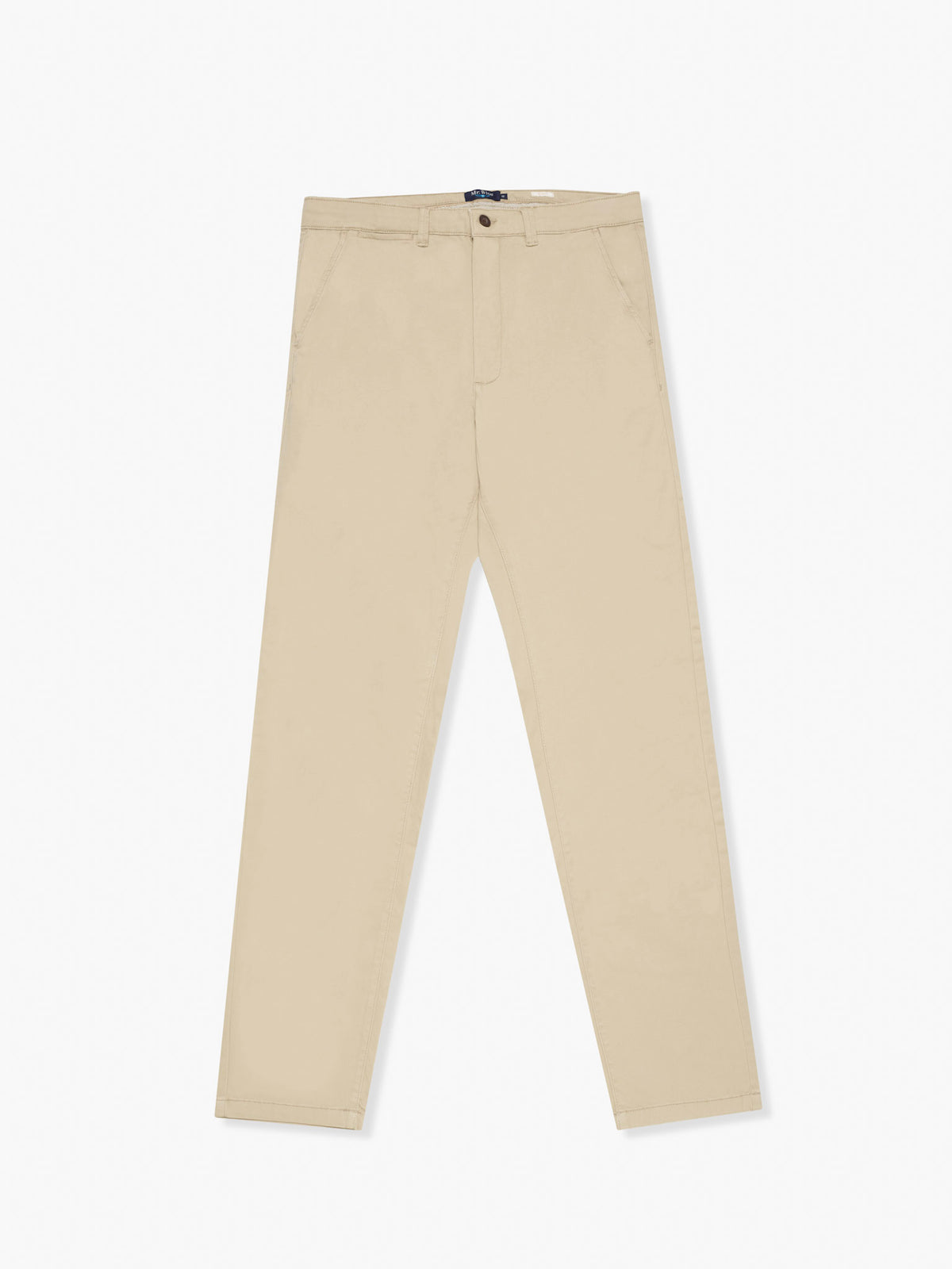 CALÇAS ALGODÃO SLIM FIT BEGES LISAS MR. BLUE