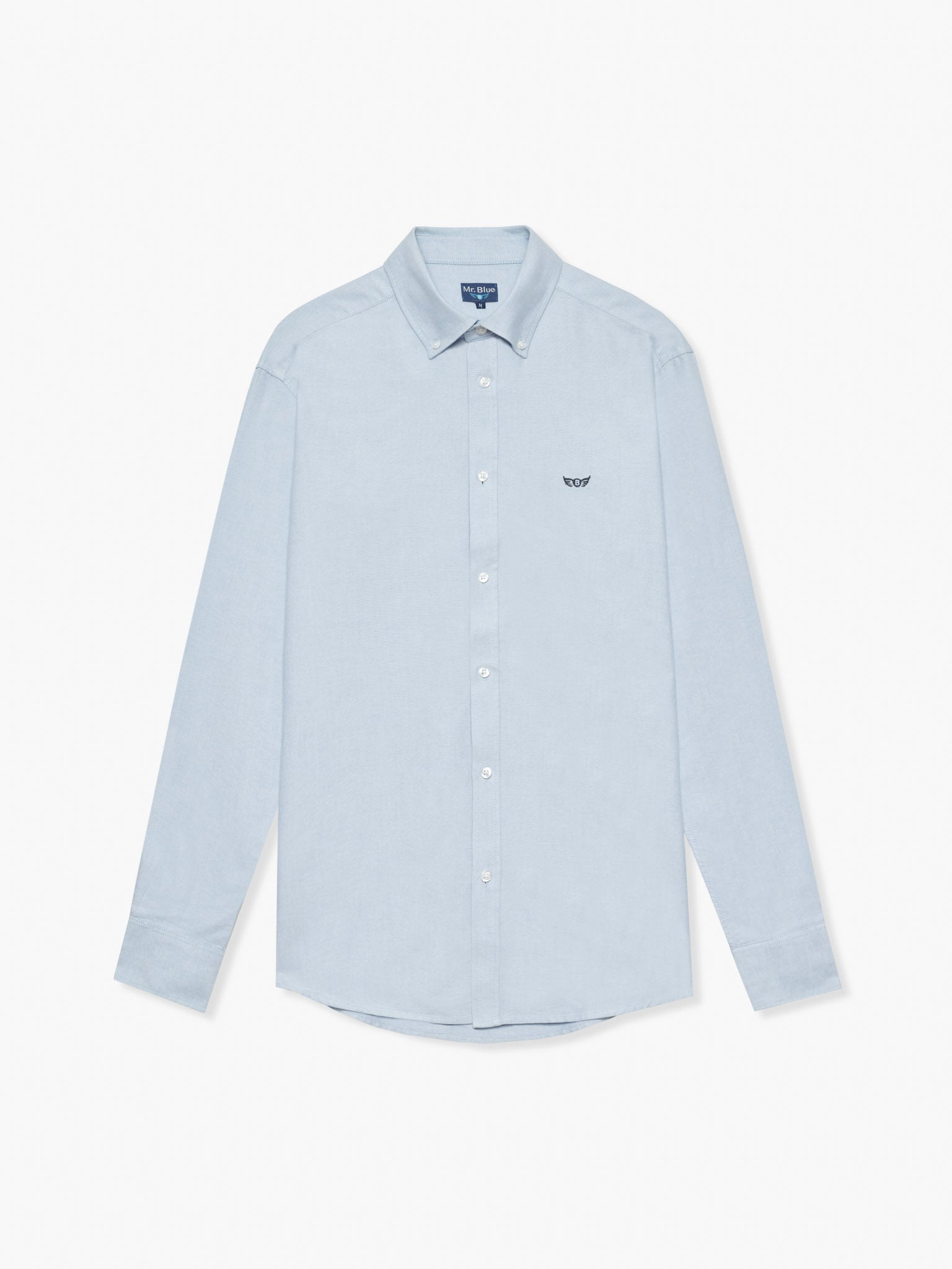 CAMISA OXFORD REGULAR FIT AZUL LISA MR. BLUE